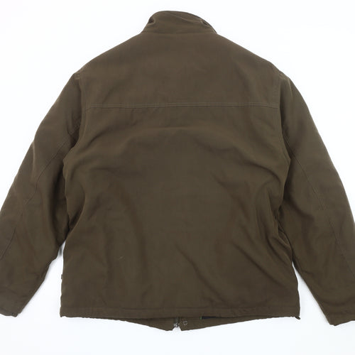 Farah Men's Brown Polyester Jacket Size L