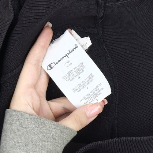Champion Men's Black Small Pullover Sweatshirt
