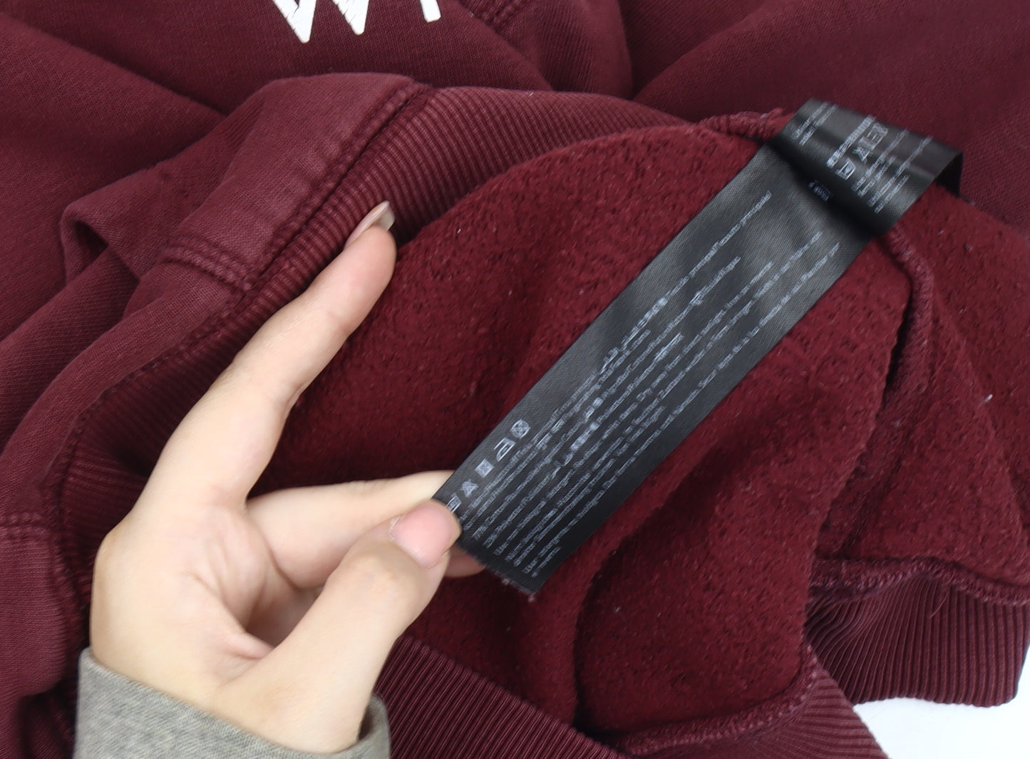 Jack Wills Women's Red Hoodie S - Classic Pullover Knit