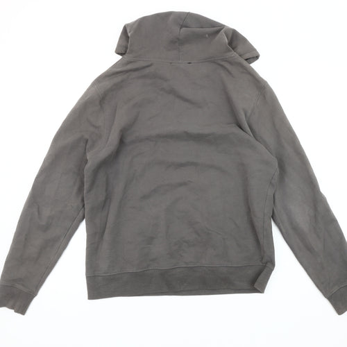 Pineapple Women's Grey Logo Hoodie M Cotton