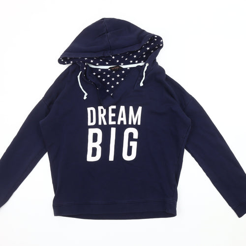 Ann Summers Women Navy Hoodie Size 8/10