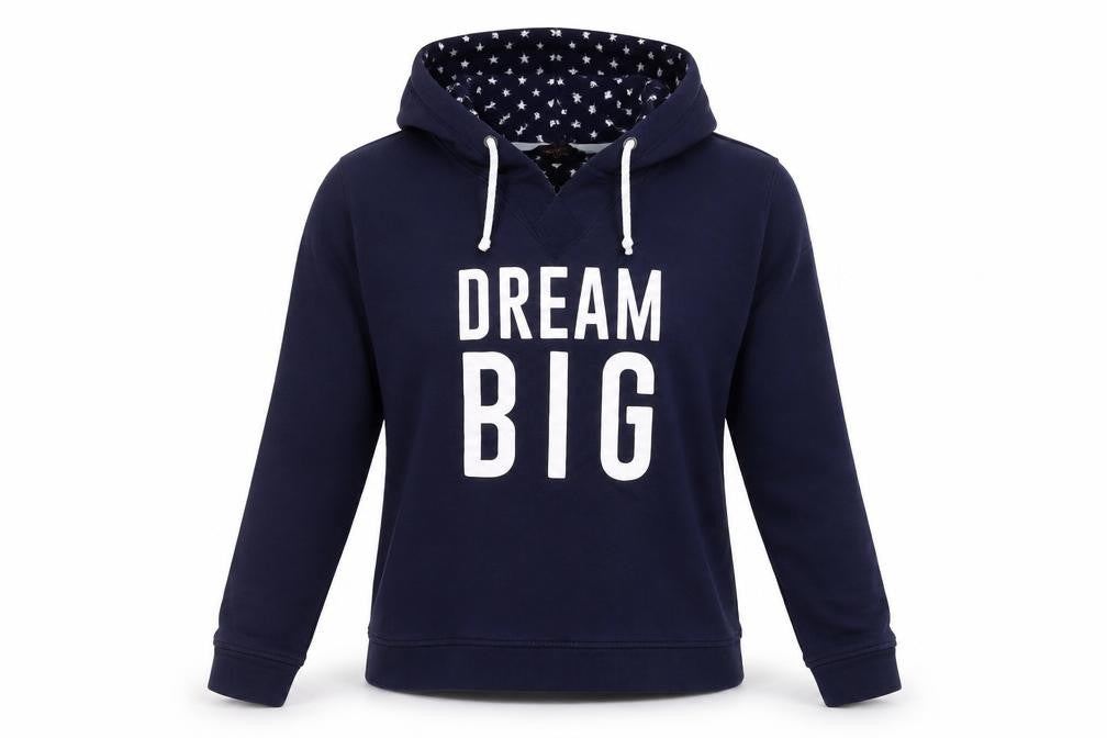 Front view of Ann Summers Women Navy Hoodie, size 8/10