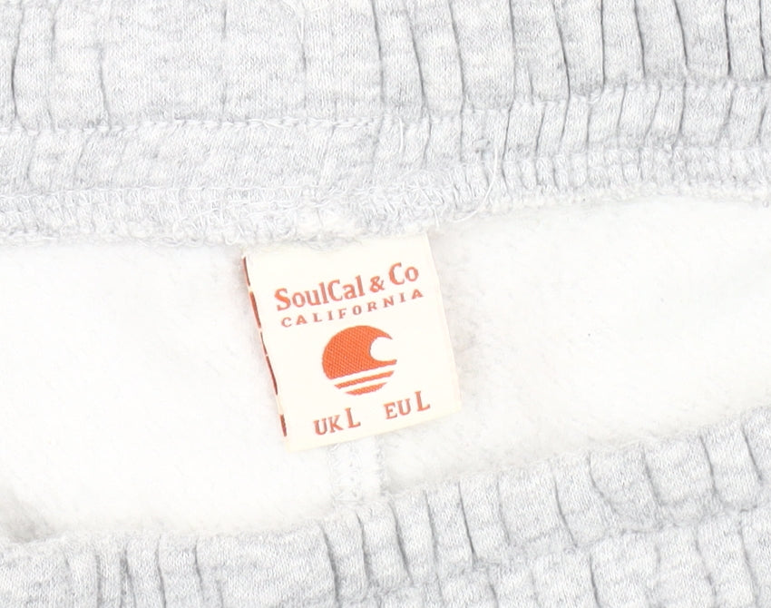 SoulCal & Co Men's Grey NASA Jogger Trousers L