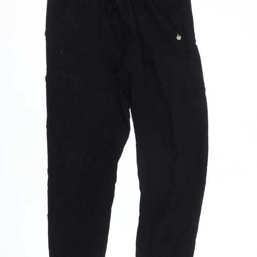 Maison Scotch Women's Black Jogger Trousers 2XS