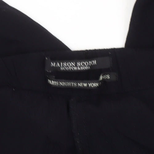 Maison Scotch Women's Black Jogger Trousers 2XS