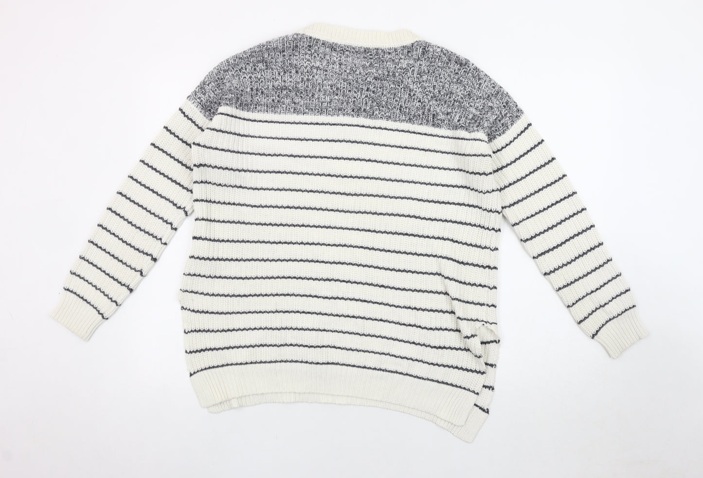 Vero Moda Women's Ivory Striped Pullover, Size S