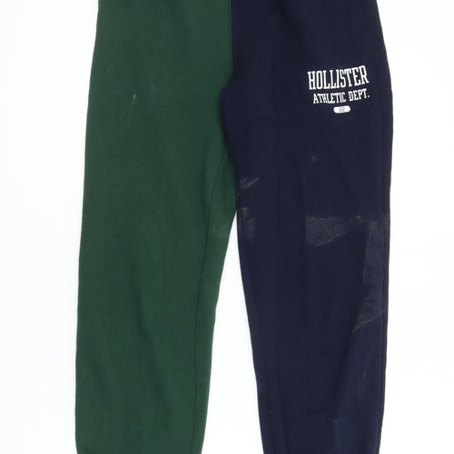 Hollister Womens Jogger Trousers Green Black XS