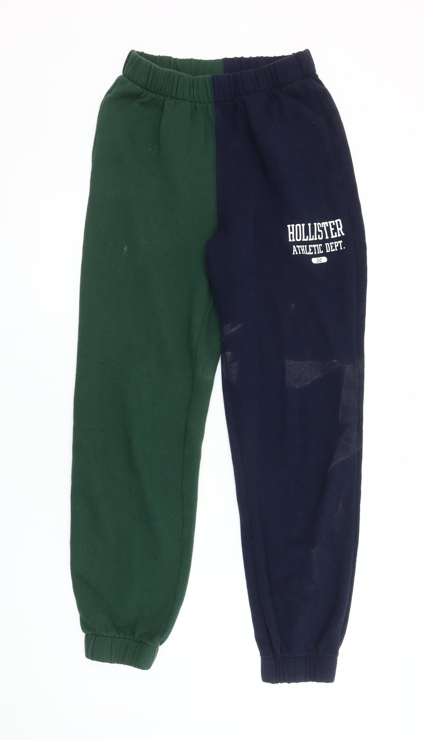 Hollister Womens Jogger Trousers Green Black XS