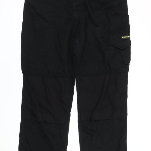 Dunlop Men's Black Cargo Trousers 8XL Workwear