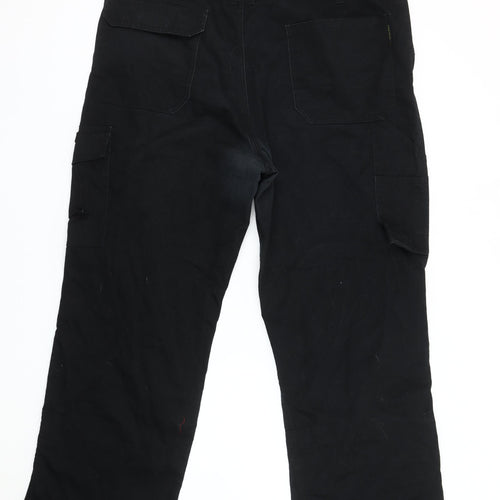 Dunlop Men's Black Cargo Trousers 8XL Workwear