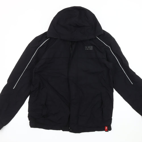 EDC by Esprit Men's Black XL Hooded Jacket