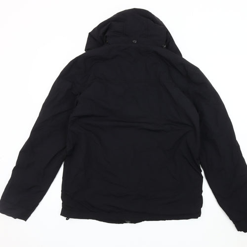 EDC by Esprit Men's Black XL Hooded Jacket