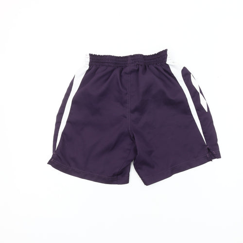 Umbro Boys' Purple Athletic Football Shorts Size 158
