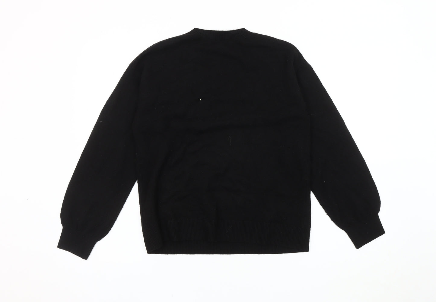 Marks and Spencer Women's Black Sequin Pullover Jumper, Size S