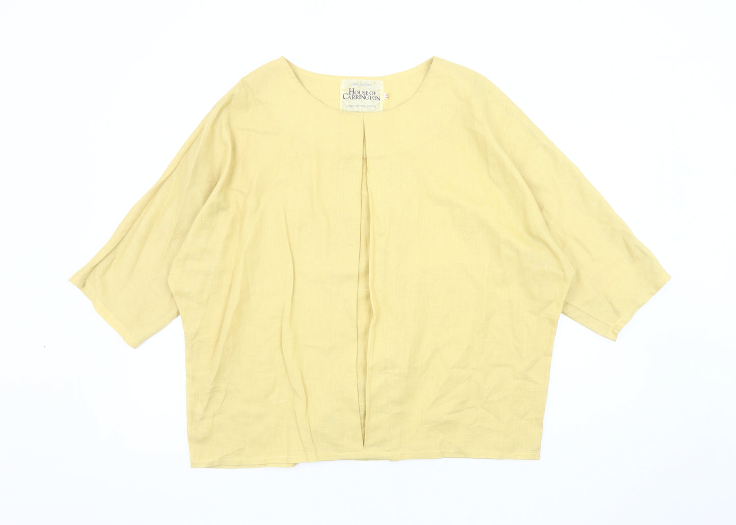 House of Carrington Women’s Yellow Cotton Top