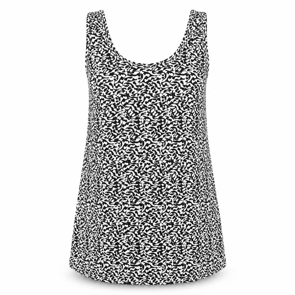 Front view of Marks & Spencer Women's Animal Print Tank Top, XL