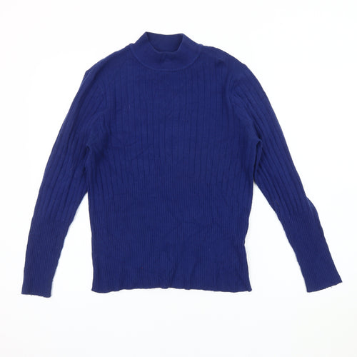 Marks and Spencer Women's Blue Pullover Jumper Size 14