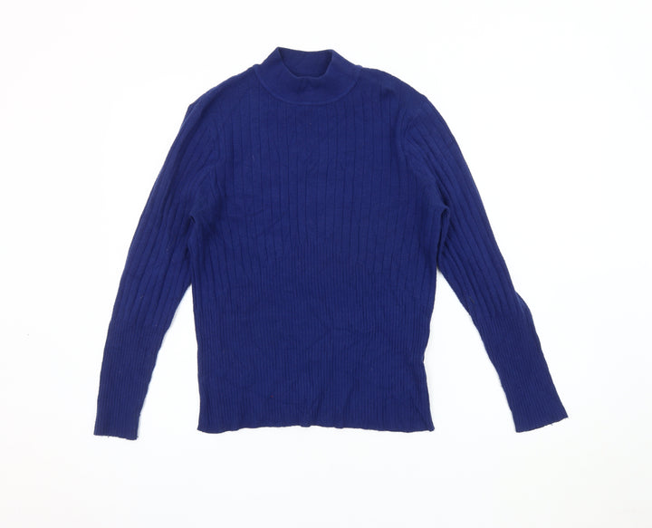 Marks and Spencer Women's Blue Pullover Jumper Size 14
