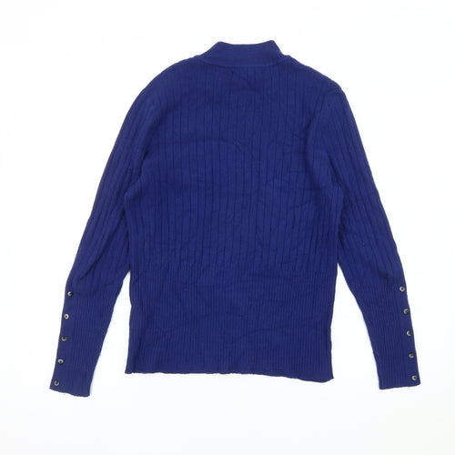 Marks and Spencer Women's Blue Pullover Jumper Size 14