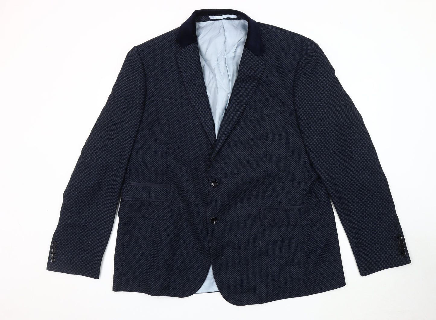 Marks and Spencer Blue Men's Blazer 46 Long