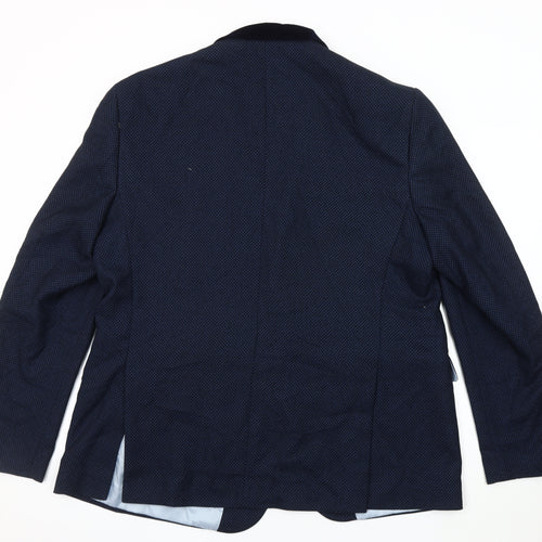 Marks and Spencer Blue Men's Blazer 46 Long