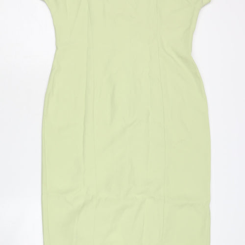 Richards Women's Green Dress, Short Sleeve, Size 12
