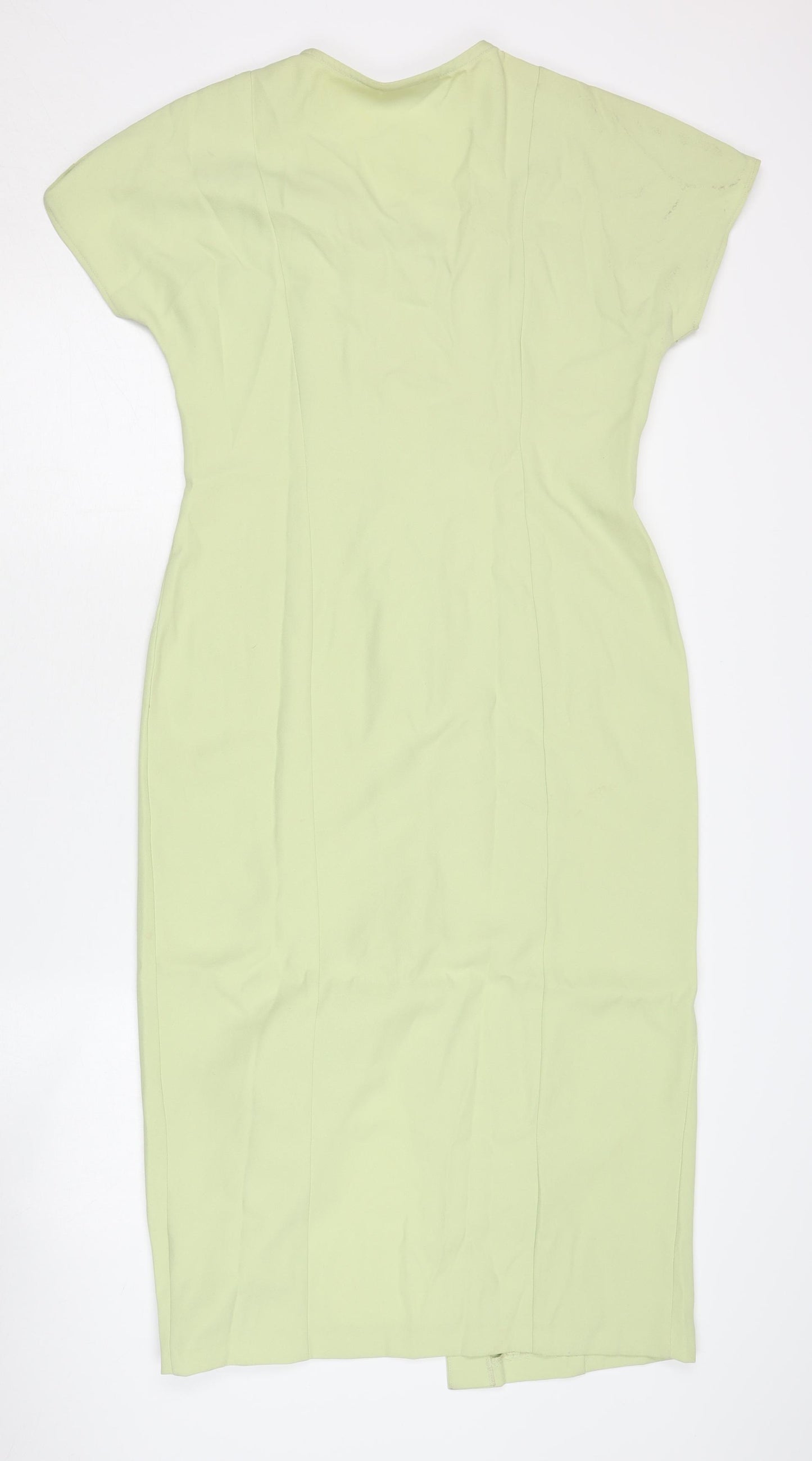 Richards Women's Green Dress, Short Sleeve, Size 12