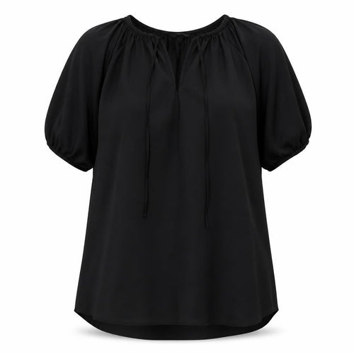 H&M Women's Black XL Shift Dress, Casual, Short Sleeve