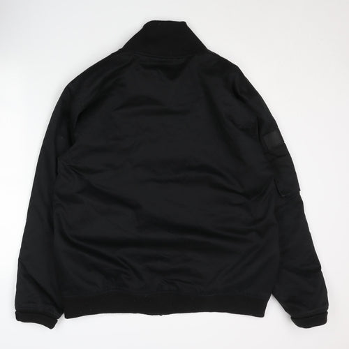 No Fear Men's Black XL Bomber Jacket