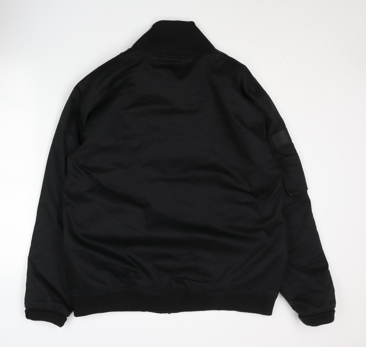 No Fear Men's Black XL Bomber Jacket