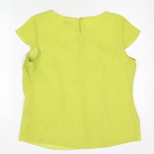 Marks and Spencer Women Yellow Blouse Size 16