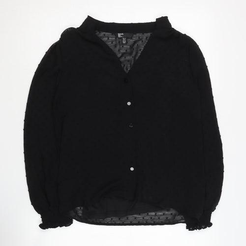 Friends Like These Women's Black Blouse UK 8