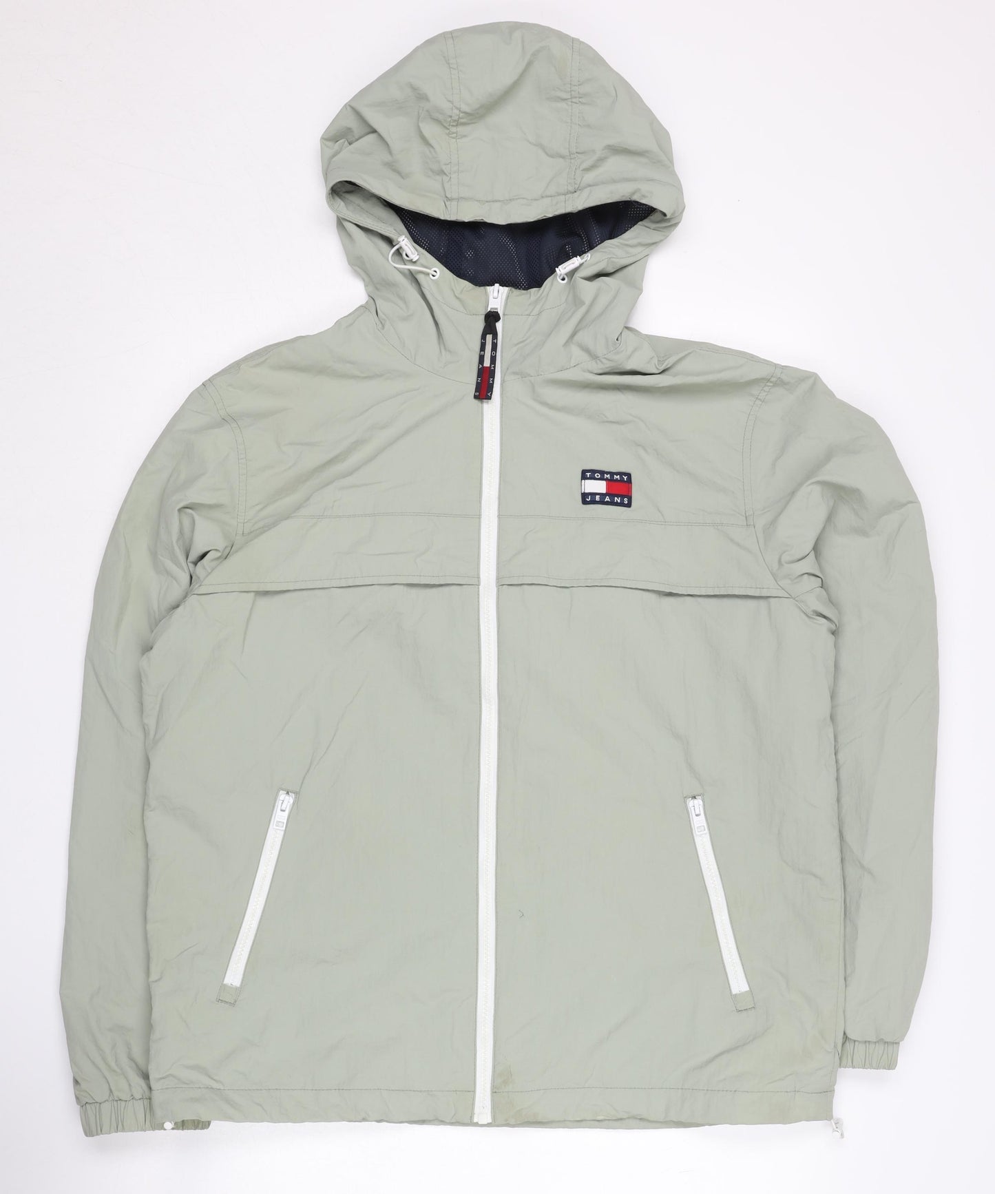 Tommy Jeans Green Men's Windbreaker Jacket M