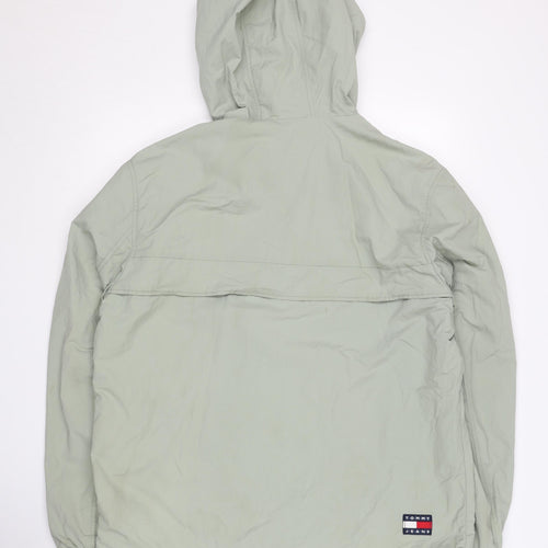 Tommy Jeans Green Men's Windbreaker Jacket M
