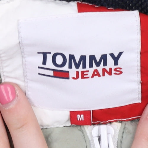 Tommy Jeans Green Men's Windbreaker Jacket M