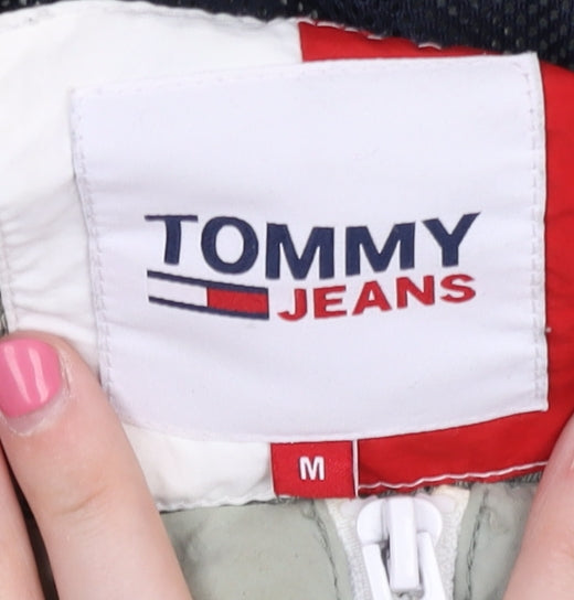 Tommy Jeans Green Men's Windbreaker Jacket M