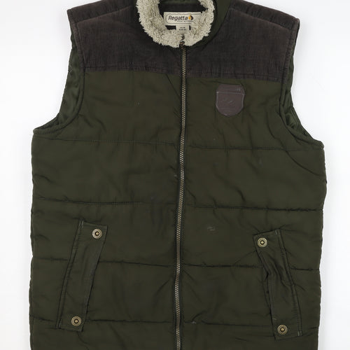 Regatta Men’s Green Puffer Waistcoat M