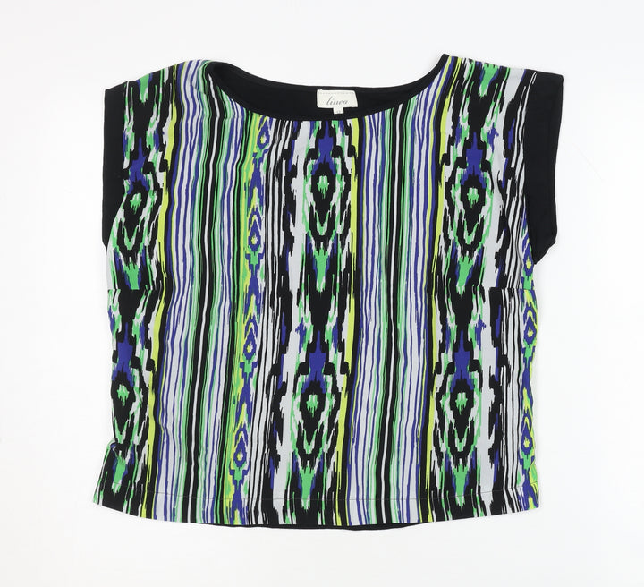 Linea Women's Multicoloured Geometric Blouse Size 12