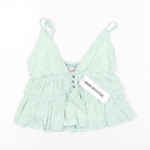 Urban Outfitters Women's Green XS Camisole Tank Top