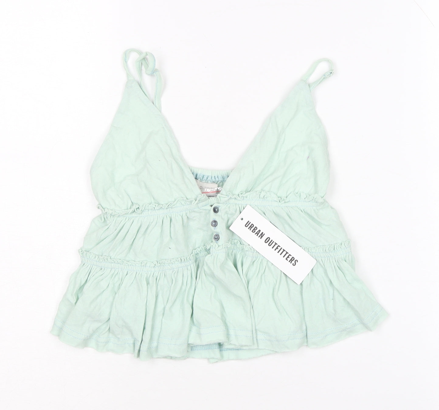 Urban Outfitters Women's Green XS Camisole Tank Top