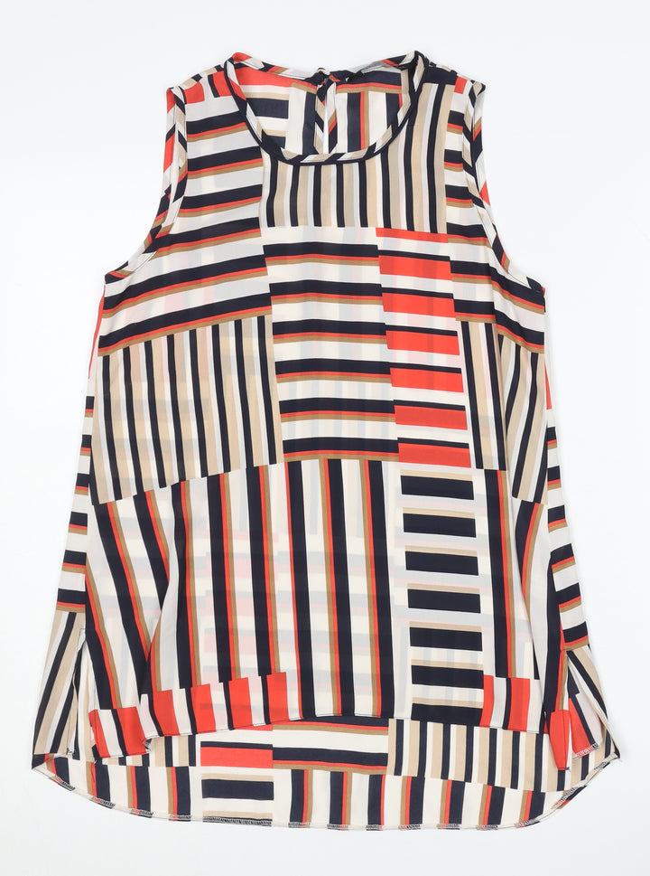 Dorothy Perkins Women's Multicoloured Striped Blouse