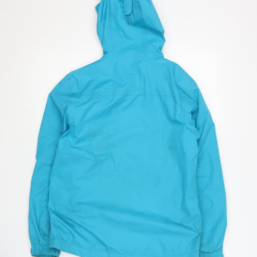 Mountain Warehouse Girls Blue Rain Coat 11-12 Years