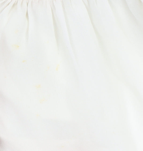 Manson Fusion Women White Embroidered Tunic Size 18