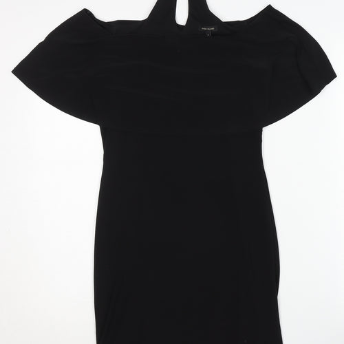 River Island Women's Black Halter Dress Size 8
