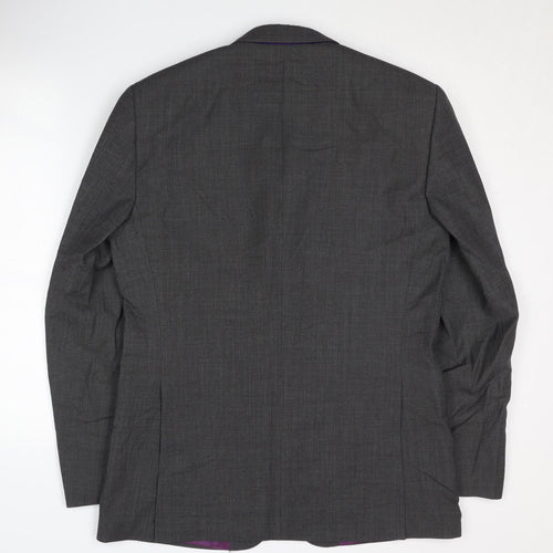 Next Men's Grey Regular Fit Suit Jacket 40R