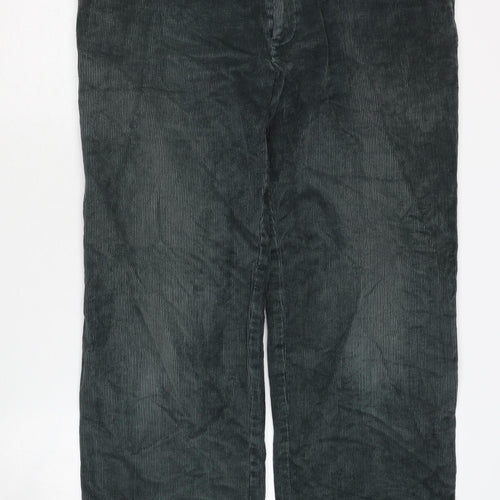 Marks & Spencer Men’s Black Corduroy Trousers 38 in