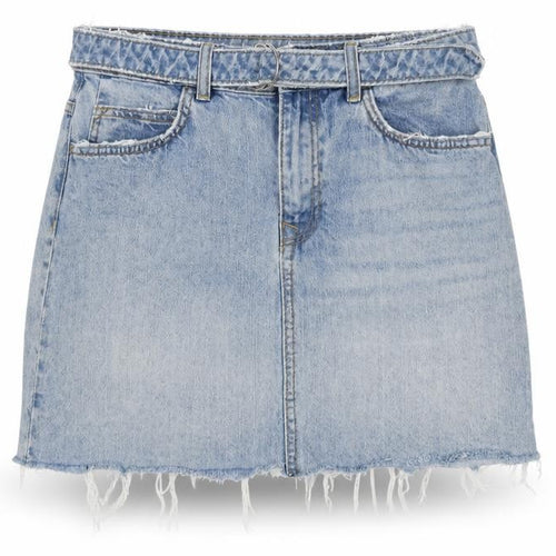 Zara Women’s Blue Denim Mini Skirt Size 8 Casual