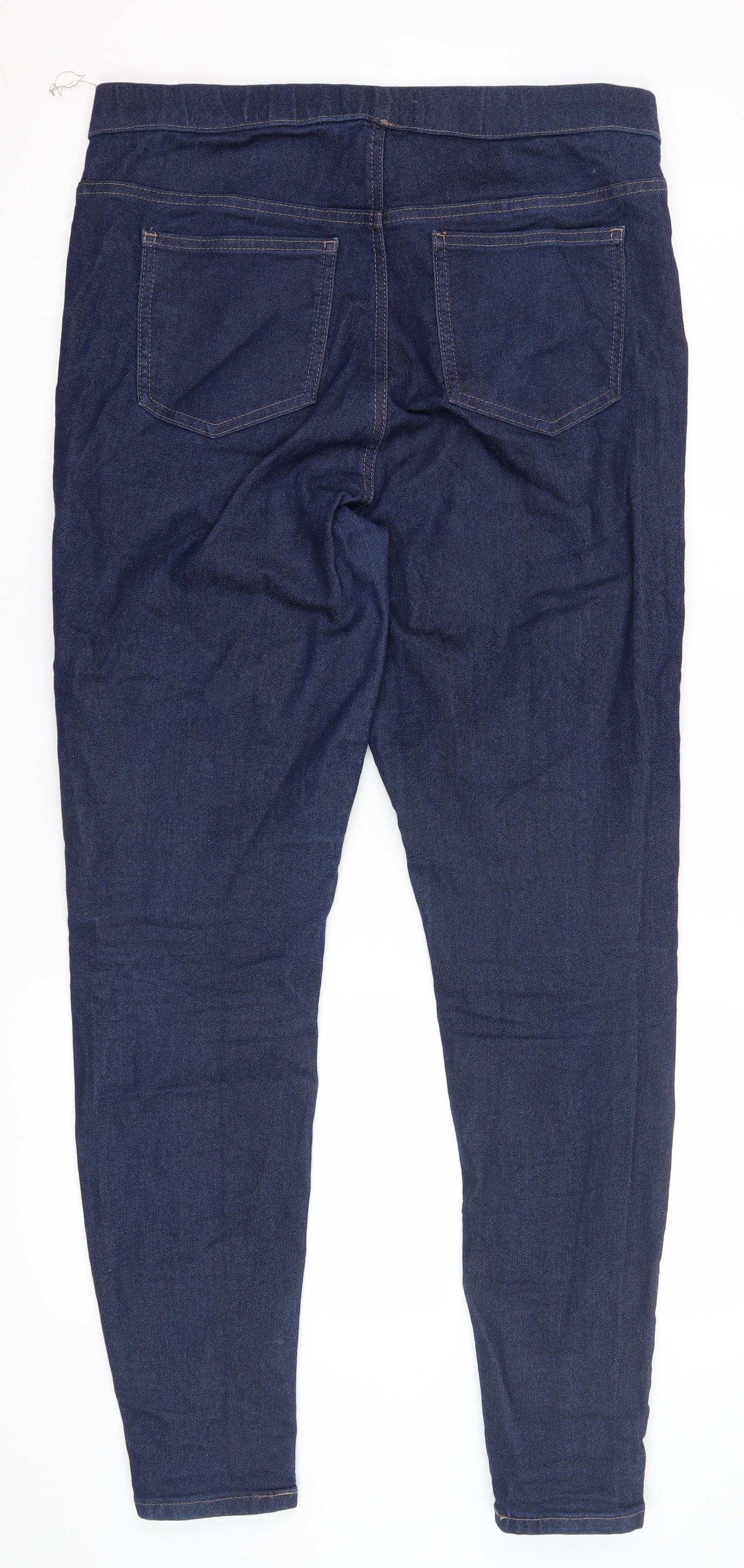 Marks and Spencer Women's Blue Denim Jeggings Size 14