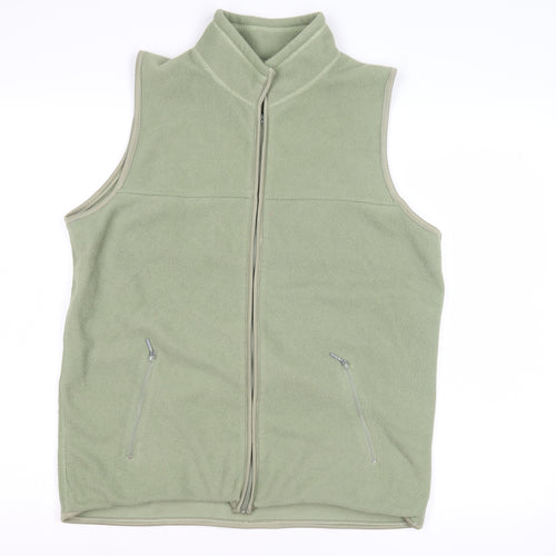 EWM Pure Classics Women's Green Fleece Waistcoat M
