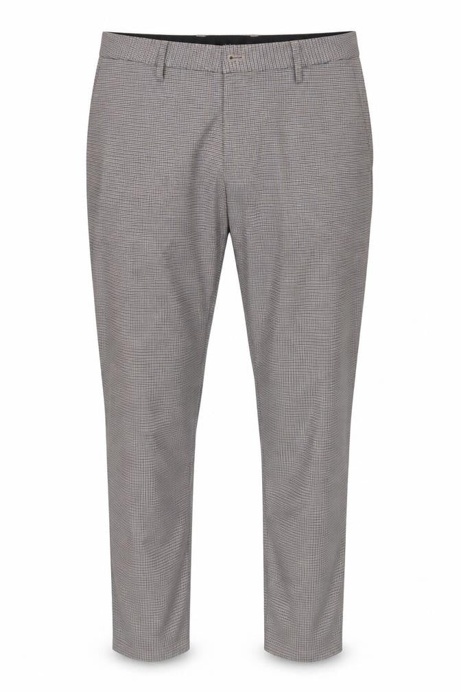 Front view of Jules Men's Multicoloured Slim Check Trousers